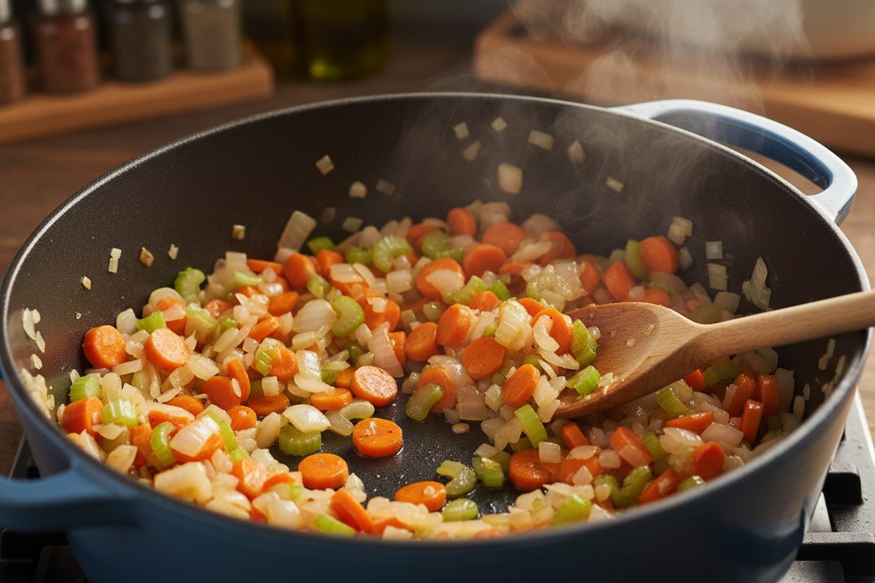 Sicilian Chicken Soup preparation step 1