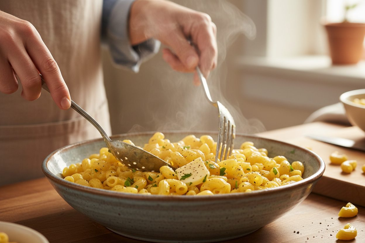 Southern Baked Mac and Cheese: Authentic Creamy Recipe 2 Southern Baked Mac and Cheese preparation step 1