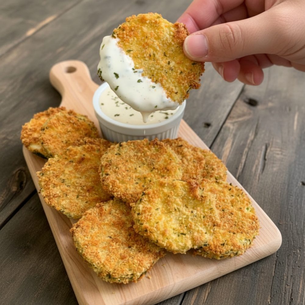 air fryer zucchini chips featured 1786375502132