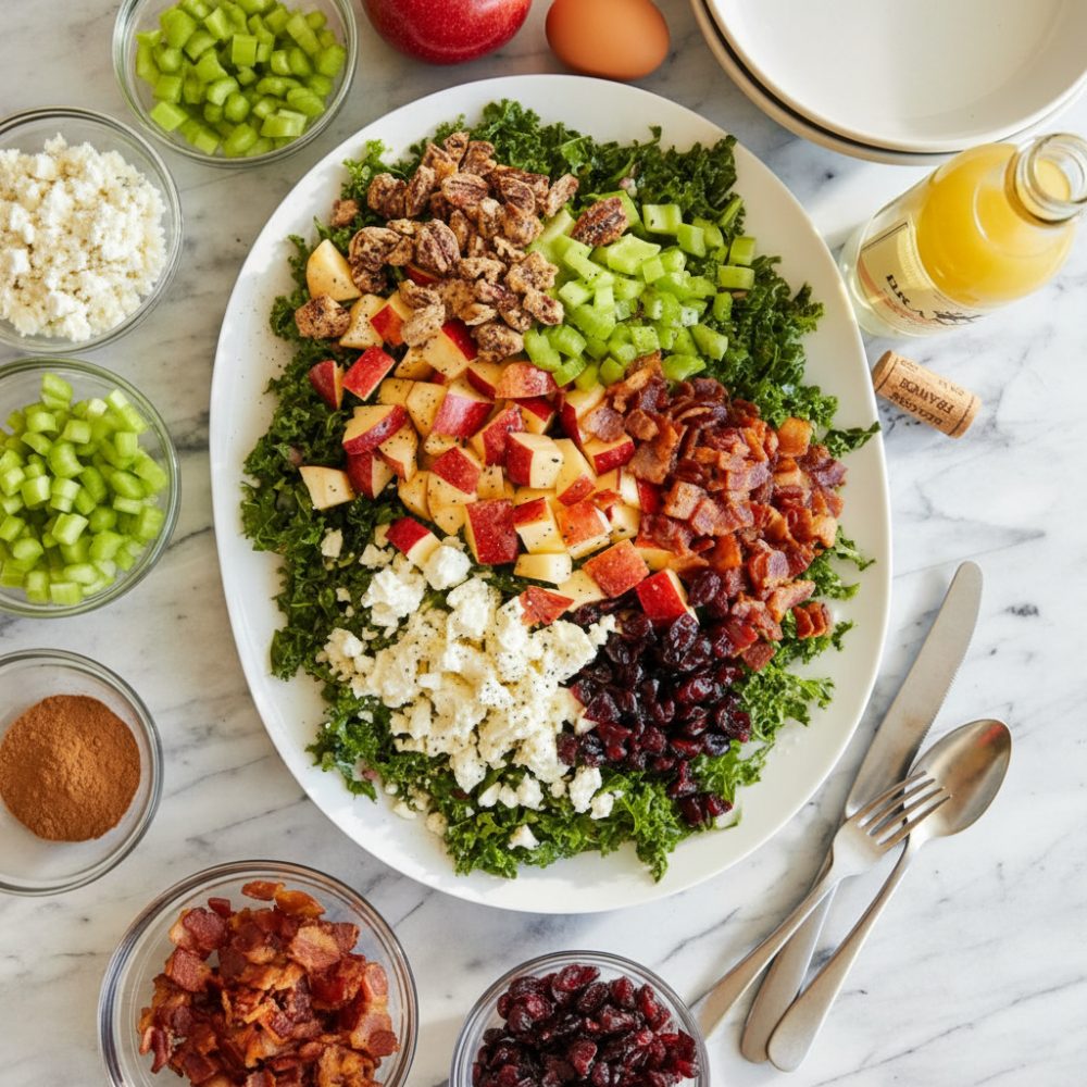 Autumn Apple Cranberry Pecan Salad with Beef and Feta 1 Autumn Apple Cranberry Pecan Salad with Beef and Feta