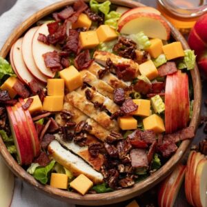 Crisp Fall Chicken Salad with Apples and Honey Dijon