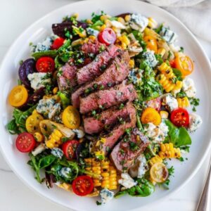 balsamic steak gorgonzola salad featured 1782271545582