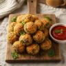 cheesy spinach balls featured