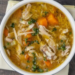 Comforting Homemade Chicken and Rice Soup Recipe