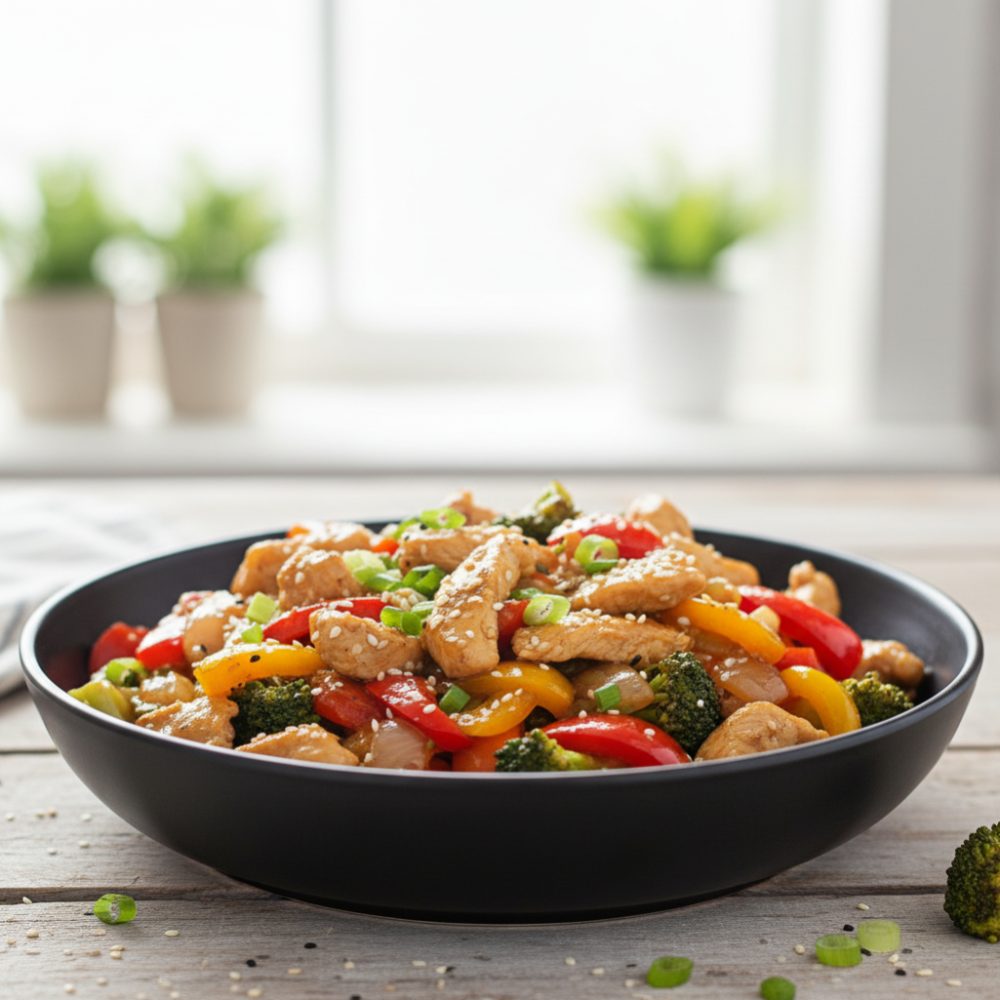 Easy Chicken Stir Fry Recipe (Ready in 20 Minutes) 1 chicken stir fry featured 1777008297402