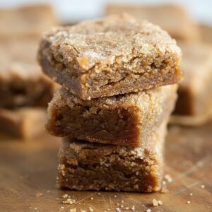 cinnamon sugar blondies featured 1788551738292