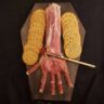 Spooky Cured Beef Platter: A Terrifying Halloween Appetizer