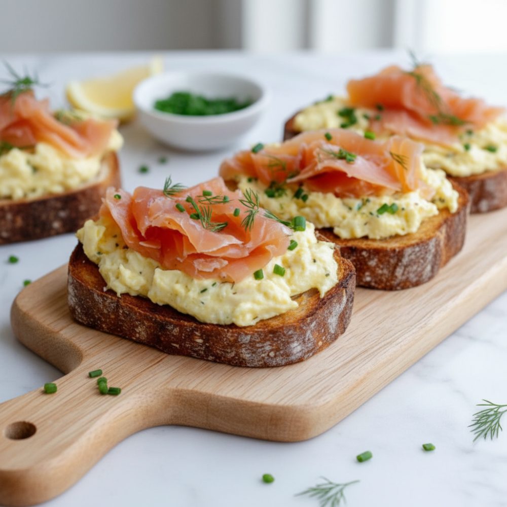 Easter Smoked Salmon Scrambled Eggs: Easy Brunch Recipe 1 easter smoked salmon scrambled eggs featured 1776891238678