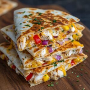 The Best Easy Chicken Quesadilla Recipe 4 easy chicken quesadilla featured 1777445665280