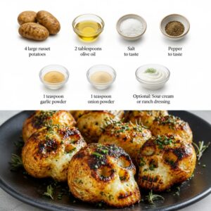 Spooky Roasted Skull Spuds: A Creepy Adult Party Appetizer 4 Spooky Roasted Skull Spuds: A Creepy Adult Party Appetizer
