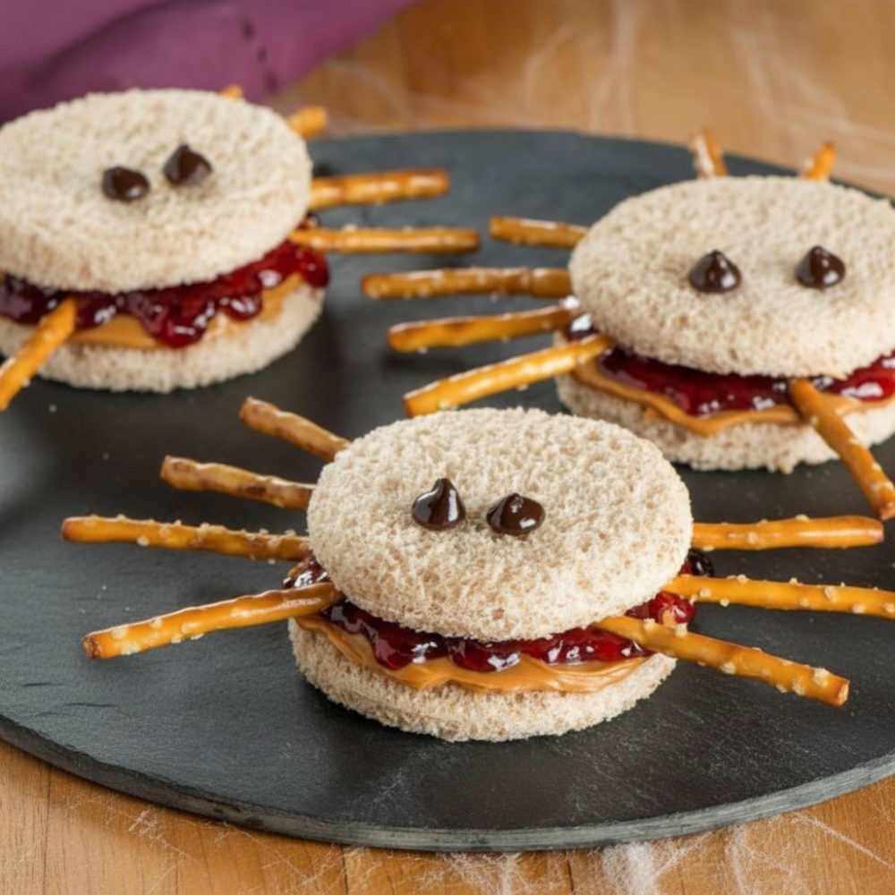 halloween spider sandwiches featured 1787129695083