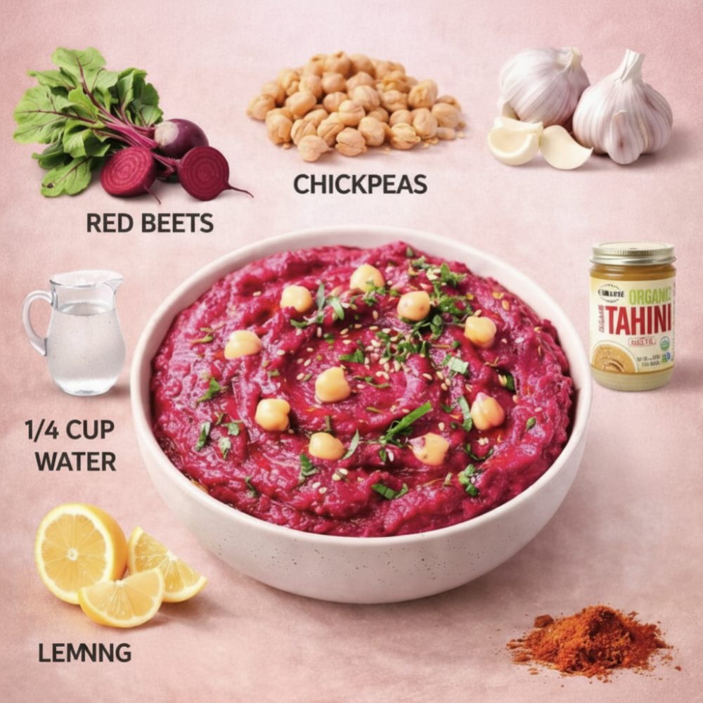 Vibrant Healthy Beetroot Hummus Recipe (Easy & Fresh) 1 healthy beetroot hummus featured 1784179406068