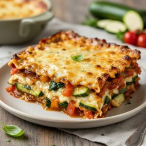 healthy creamy veggie lasagna featured 1775634867917