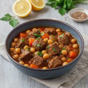 Hearty Lamb & Chickpea Stew Recipe 4 lamb chickpea stew featured 1776963299427
