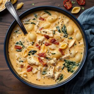 Marry Me Chicken Soup: Creamy Sun-Dried Tomato Recipe