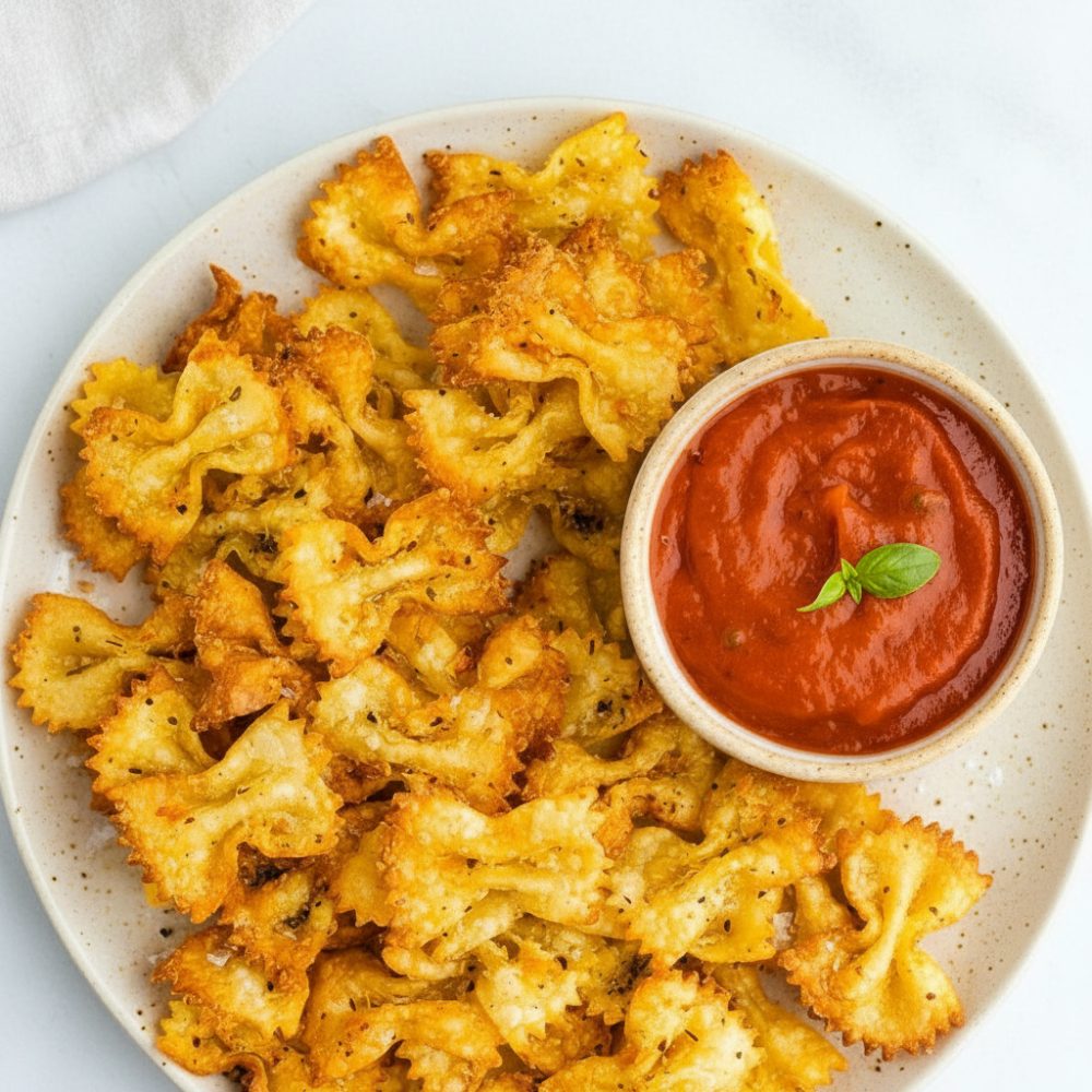 Crispy Air-Fried Pasta Chips: The Ultimate Viral Snack 1 pasta chips featured 1788641609954