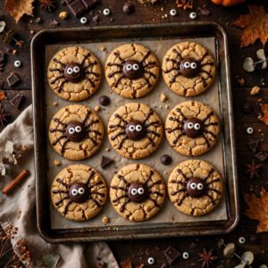 Easy Peanut Butter Spider Cookies for Halloween 4 peanut butter spider cookies featured 1793057285255 1