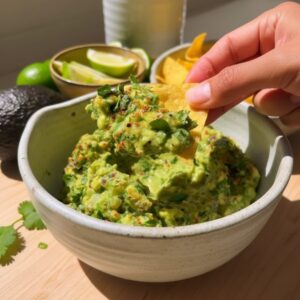 The Best Restaurant-Worthy Guacamole Recipe (Secret Ingredient) 4 restaurant worthy guacamole featured 1784508812742