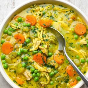 Anti-Inflammatory Turmeric Chicken Soup Recipe